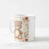 une tasse conçue avec un ours mignon (Devant gauche)