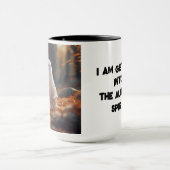 Une tasse d'automne avec un jeu de mots (Centre)