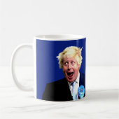 UNE TASSE DE BREXIT. Message de Boris Johnson (Gauche)