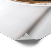 "Une tasse de café est du bonheur" affiche du café (Coin)