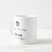 Une tasse de café pour l'inspiration et les idées (Devant gauche)