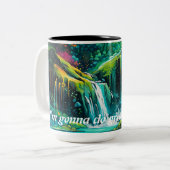 Une tasse de cascade inspirante pour passer une bo (Devant gauche)