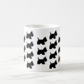 une tasse de chien de Scotty (Centre)