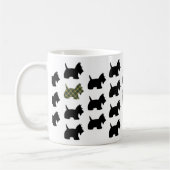 une tasse de chien de Scotty (Gauche)