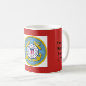 Une tasse de héros - honorer la garde côtière des (Devant droit)