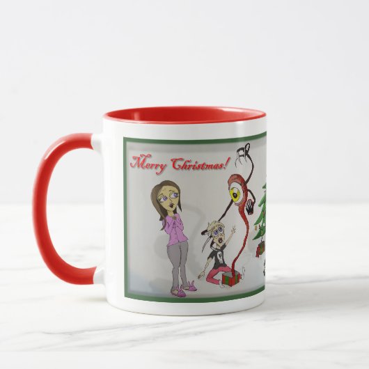 Une tasse de Joyeux Noël (Gauche)