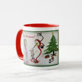 Une tasse de Joyeux Noël (Devant gauche)