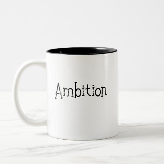 Une tasse de Mug d'Ambition (Gauche)