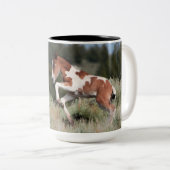 Une tasse de mustang de "pluie" (Devant droit)