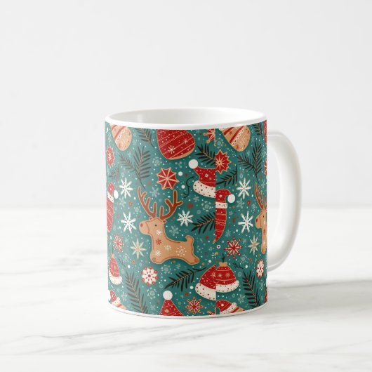 une tasse de Noël (Devant droit)