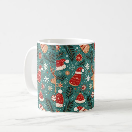 une tasse de Noël (Devant gauche)