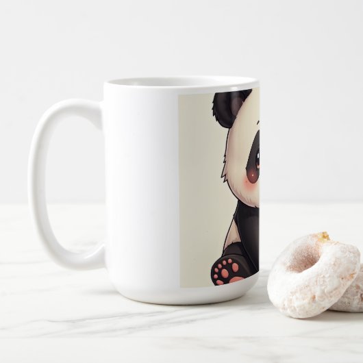 une tasse de panda cuty (Avec donut)