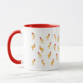 Une tasse de poulets de Joyeux Noël ! (Gauche)