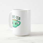 Une tasse de thé Anxie-Tea Anxiety Pun (Devant gauche)