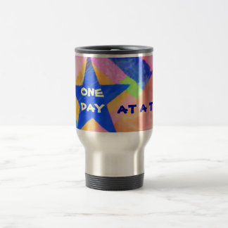 Une tasse "d'étoile bleue" de jour à la fois