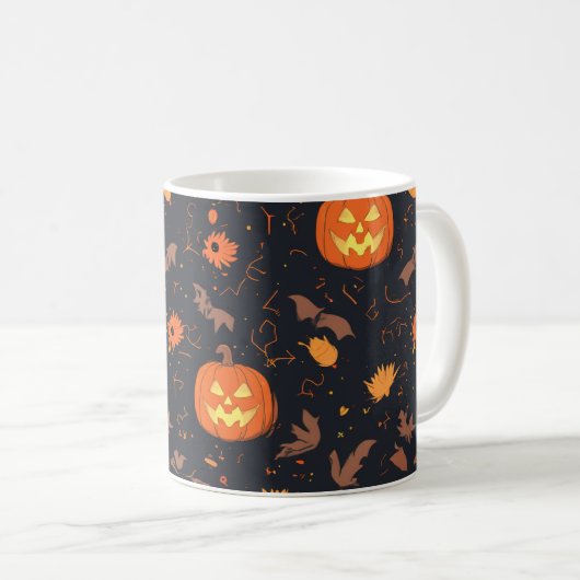 une tasse d'Halloween (Devant droit)