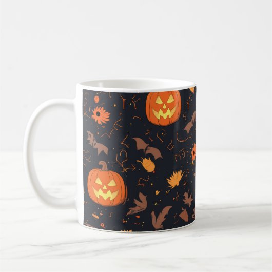 une tasse d'Halloween (Gauche)