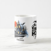 Une tasse d'impression d'aquarelle à thème Hallowe (Centre)