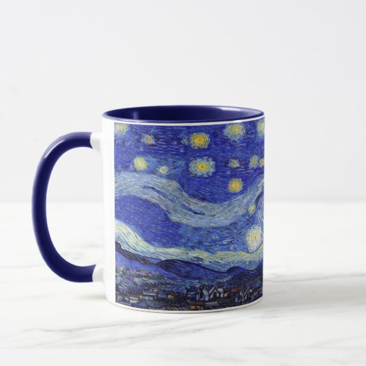 Une tasse d'inspiration de Vincent van Gogh de (Gauche)