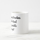 Une tasse extraordinaire de professeur (Centre)