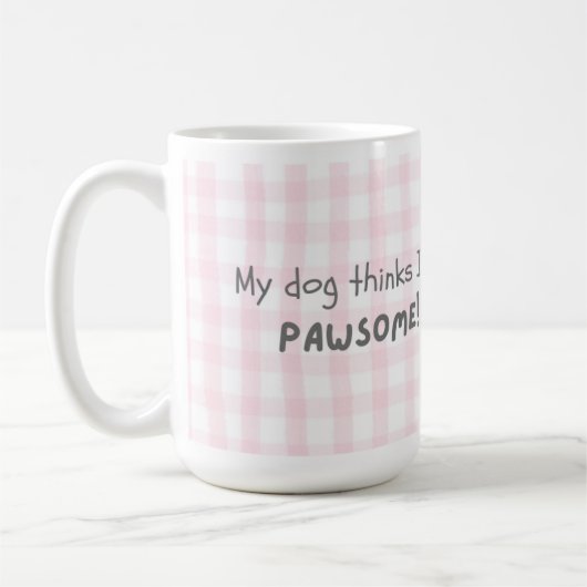 Une tasse mignonne et sucrée pour un amoureux des  (Gauche)