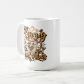 Une tasse pleine de bonnes vibrations (Devant gauche)