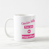 Une tasse pour cousin en portugais (Gauche)