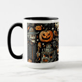 une tasse pour Halloween (Gauche)