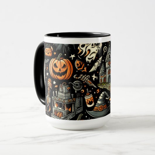 une tasse pour Halloween (Devant gauche)