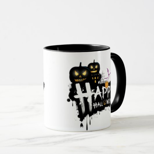 Une tasse pour jus et boissons chaudes pour Hallow (Devant droit)