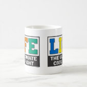 Une tasse pour partager vos convictions pro-vie. (Centre)