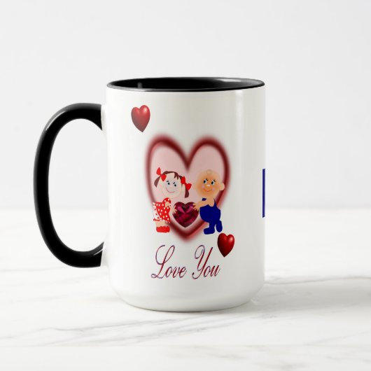 Une tasse pour votre bien-aimé (Gauche)