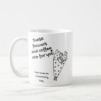 Une tasse romantique pour votre bien-aimé