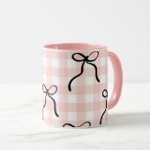 Une tasse rose mignonne (Devant droit)