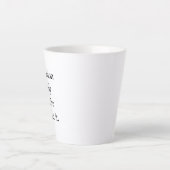 Une tasse Situation Latte (Devant)