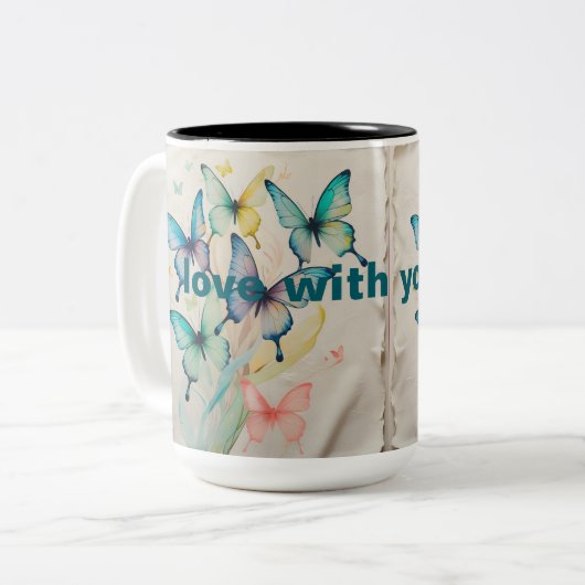 une tasse style (Devant gauche)