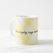 Une tasse vide... (Devant gauche)