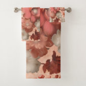 Une teinte douce, rose-orange appelée Peach Fuzz (En situation)