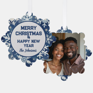 Une tenue festive et personnalisée : Ornement phot