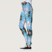 Une texture unique "Ratti_Creative_Arts" Leggings (Gauche)