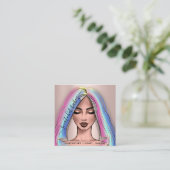 Une toile de créativité : Carte qui se brosse cont (Debout devant)