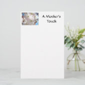 UNE TOUCHE DE MÈRE Papeterie FLEURS ROSES Printemp (Debout devant)