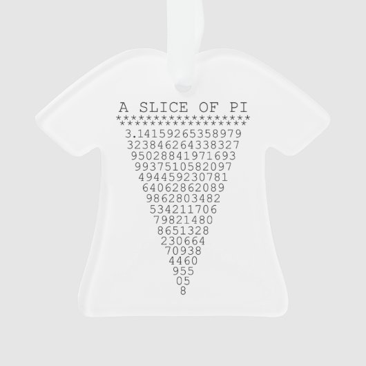 Une tranche de Pi Graphique (devant)