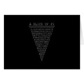 Une tranche de typographie de Pi (Devant horizontal)