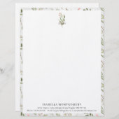 Une végétation rustique simple | En-tête de lettre (Devant / Derrière)