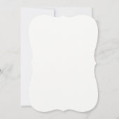 Une verdure simple | Faire-part de mariage minimal (Dos)