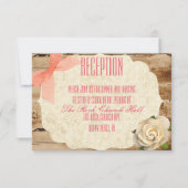 Une véritable histoire d'amour Invitation de récep (Devant)