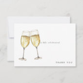 Une vie célébrée Champagne Bereavement Merci (Devant)