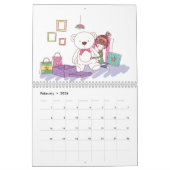 Une vie de filles a personnalisé le calendrier de (Feb 2026)