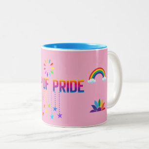 UNE VIE HEUREUSE, GORGÉE DE FIERTE 11oz. Mug en cé